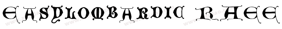 Easylombardic-RAEE字体转换