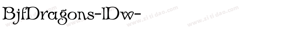 BjfDragons-lDw字体转换