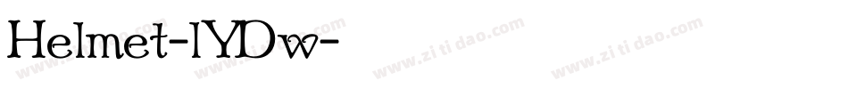 Helmet-lYDw字体转换