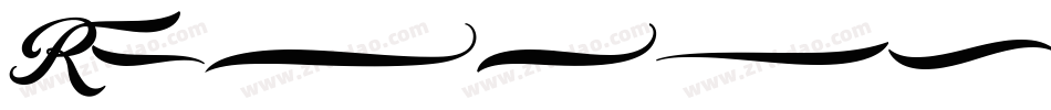 Raumsonde字体转换