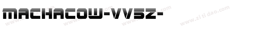 Machacow-VV5z字体转换