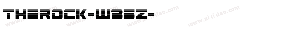 Therock-WB5z字体转换