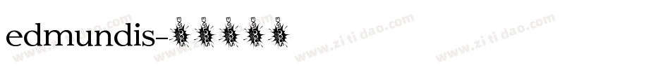edmundis字体转换