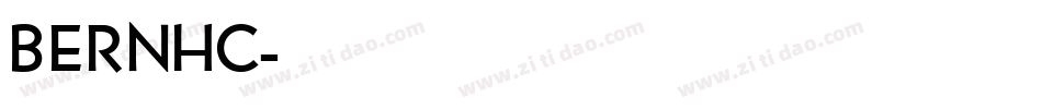 BERNHC字体转换