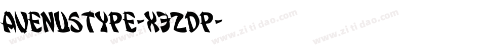 AvenusType-X3ZdP字体转换