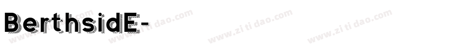 BerthsidE字体转换