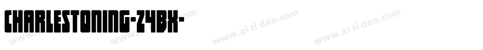 Charlestoning-z4BX字体转换