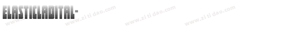 elasticladital字体转换