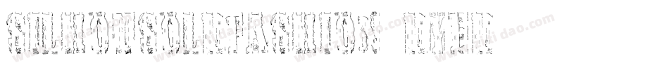 Silhousoldfashion-DYed字体转换