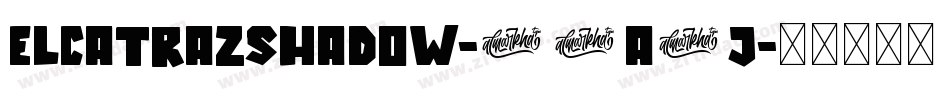 ElcatrazShadow-51a4j字体转换