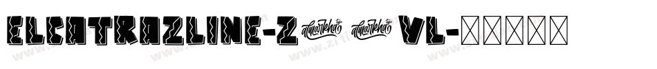 ElcatrazLine-z89Vl字体转换