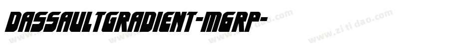 DassaultGradient-m6RP字体转换