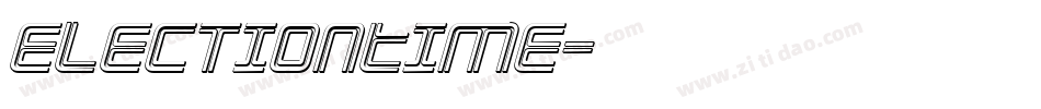 ElectionTime字体转换
