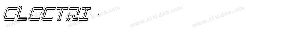electri字体转换