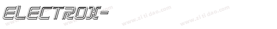 electrox字体转换
