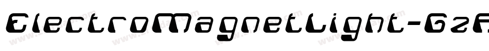 ElectroMagnetLight-GzRD字体转换