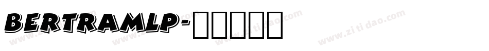 BertramLP字体转换