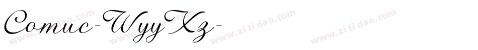 Comuc-WyyXz字体转换