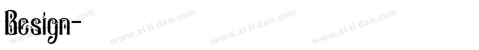 Besign字体转换