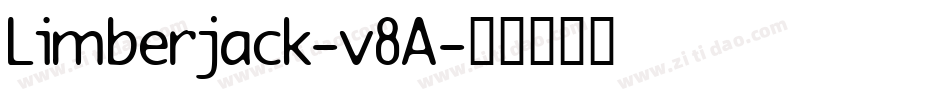 Limberjack-v8A字体转换
