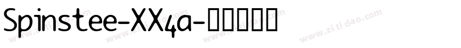 Spinstee-XX4a字体转换