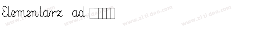 Elementarz-2ad字体转换
