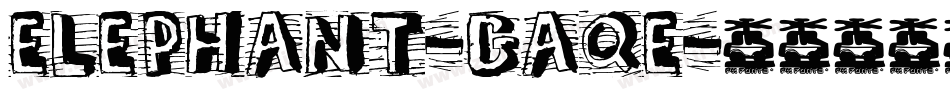 Elephant-gAqE字体转换