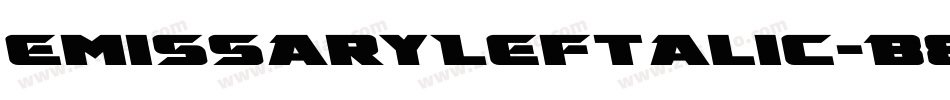 EmissaryLeftalic-B8eG字体转换 EmissaryLeftalic-B8eG字体转换