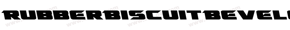 RubberBiscuitBevelOutline-z8EG字体转换