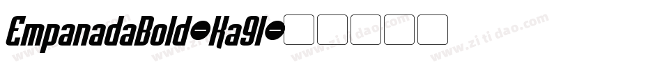 EmpanadaBold-Ka9l字体转换
