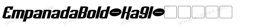EmpanadaBold-Ka9l字体转换