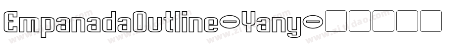 EmpanadaOutline-Yany字体转换