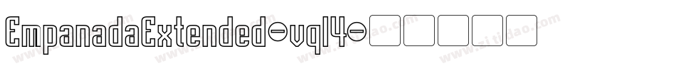 EmpanadaExtended-vql4字体转换