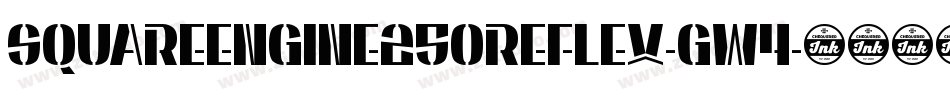 SquareEngine250Reflex-gW4字体转换