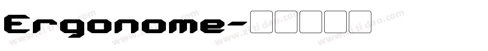 Ergonome字体转换