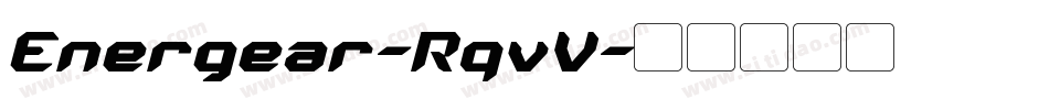 Energear-RqvV字体转换