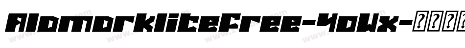Alamarklitefree-4oWx字体转换