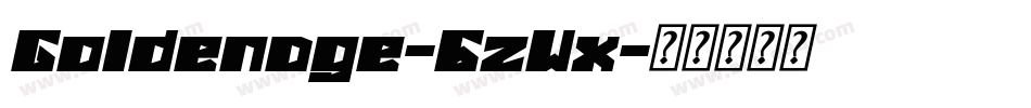 Goldenage-6zWx字体转换