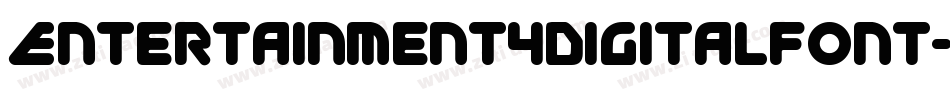 Entertainment4DigitalFont-YWBo字体转换