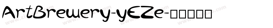 ArtBrewery-yEZe字体转换