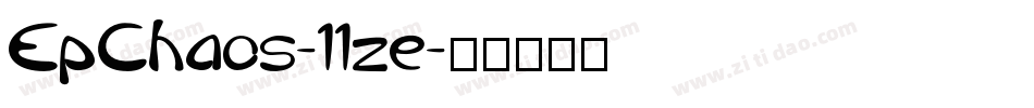 EpChaos-11ze字体转换