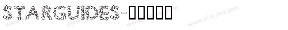 STARGUIDES字体转换