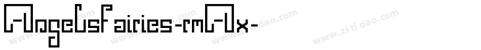 Angelsfairies-rmAx字体转换