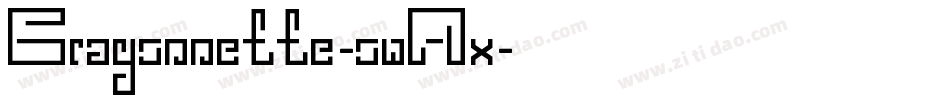 Crayonnette-owAx字体转换