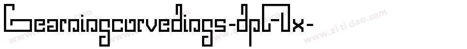 Learningcurvedings-dpAx字体转换