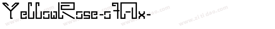 YellowRose-o7Ax字体转换