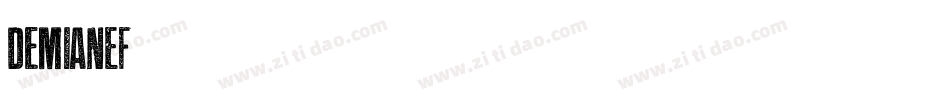 DemianEF字体转换