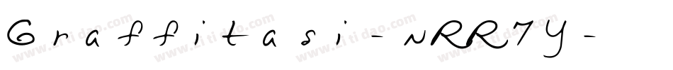 Graffitasi-nRR7Y字体转换