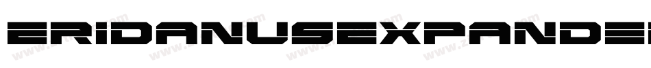 EridanusExpanded-MK3e字体转换