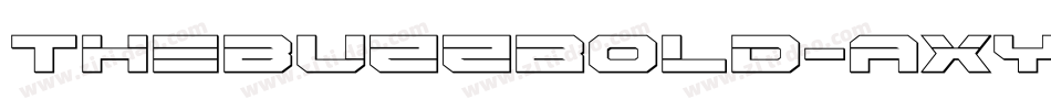 ThebuzzBold-axYdx字体转换